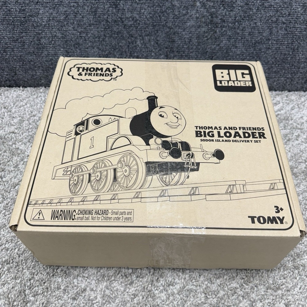 Thomas the train and Friends Big Loader Sodor island delivery set
